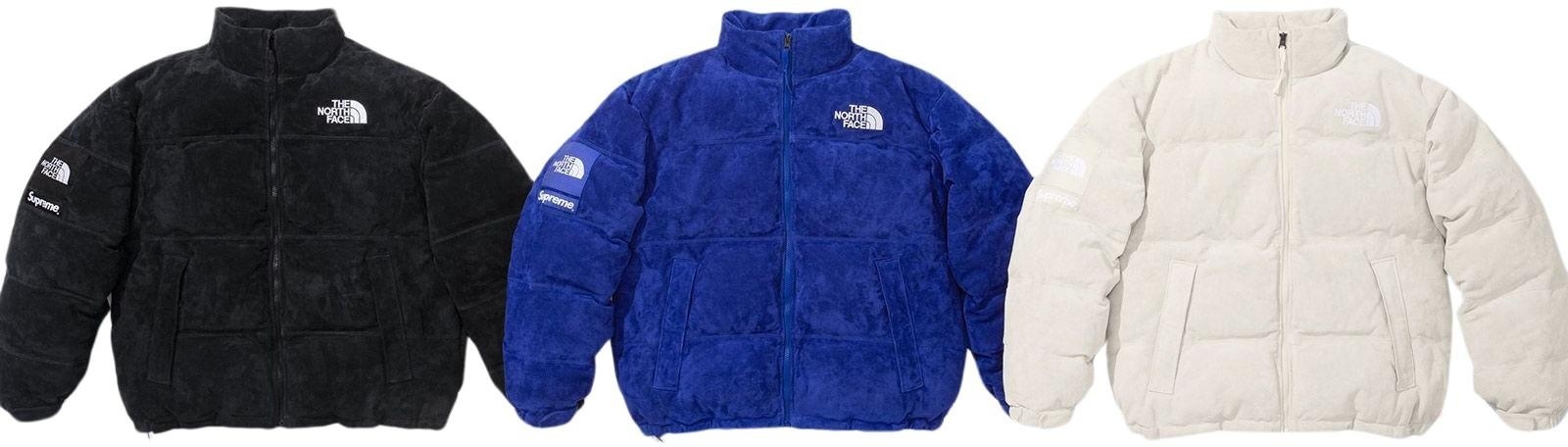 Supreme®/The North Face® Suede Nuptse Jacket